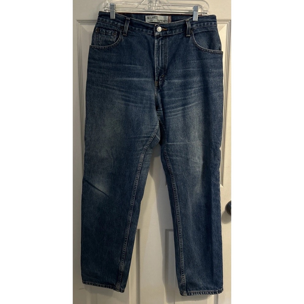 Levi's 550 Jeans Womens‎ Size 12 M Blue Relaxed Tapered